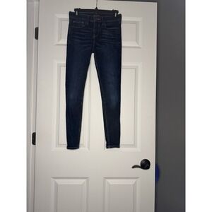Express Ankle Legging Midrise Denim Jeans Size 0